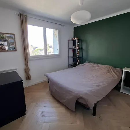Apartmán T2 With Wifi And Balcony In Marseille